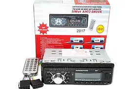 Автомагнітола XPRO 2017 1DIN USB 2.0 SD/MMC слот чорний (1lp-83715_460) - мініатюра 3