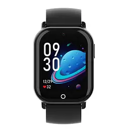 Дитячий 4G смарт годинник-телефон Lemfo M05 з GPS відстеженням, відеодзвінками, камерою та функцією прослуховування Чорний - мініатюра 2