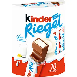 Шоколадні батончики Kinder Riegel Milk Chocolate 210 г.