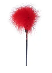 Тіклер Feather Tickler Red - B Series Fetish, червоний