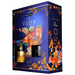 Коньяк Martell VSOP, 40%, у подарунковій упаковці, 0,7 л + 2 склянки (889936) - мініатюра 2