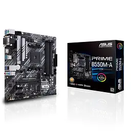 Материнcька плата PRIME B550M-A/CSM sAM4 B550 4xDDR4 M.2 HDMI DVI D-Sub CSM mATX Asus teh0019060 - мініатюра 8
