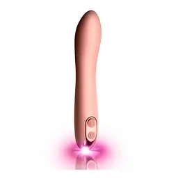 Вібратор Rocks Off Giamo Pink для точки G, 19х3.5 см рожевий - мініатюра 2