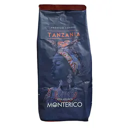 Кава зернова Monterico Tanzania 100 % Arabica 1 кг