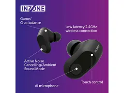 Навушники TWS Sony INZONE Buds Black (WFG700NB.CE7) - мініатюра 7