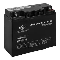 Акумулятор Logicpower AGM LPM 12V-20 Ah (LP4163)