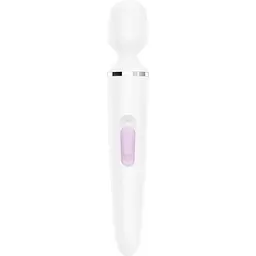 Вібромасажер Satisfyer Wand-er Woman White/Chrome (SO3458) [167923]