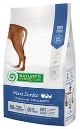 Сухий корм для цуценят великих порід Nature's Protection Maxi Junior Large breeds 12 кг