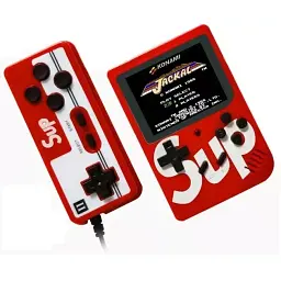 Портативна Ігрова приставка Game Box Sup 400 в 1, Консоль + Джойстик Red