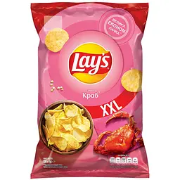 Чипси Lays зі смаком краба 170 г (920447)