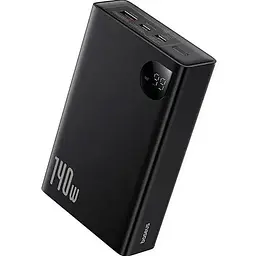 Портативна батарея Baseus Adaman Digital Display Fast Charge 24000 mAh 140W P10021508113-00 Black - мініатюра 3