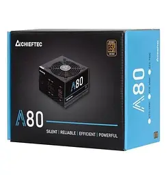 Блок живлення 750 Вт, A80, Black, напівмодульний Chieftec teh0028960 - мініатюра 2