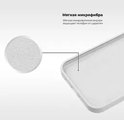 Чехол-накладка силиконовый противоударный для Apple iPhone 12 mini, панель с защитой всего корпуса, софт-тач, pink citrus, ArmorStandart (ARM57603) - мініатюра 4
