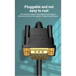Кабель Vention VGA-VGA 20 м (DAEBQ) - мініатюра 10