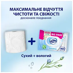 Туалетний папір Zewa Pure без аромату 80 шт. (7322541395050) - мініатюра 5