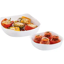 Набір форм для запікання Luminarc Smart Cuisine Carine квадрат 29х29 см та 20х20 см (P7625) - мініатюра 4