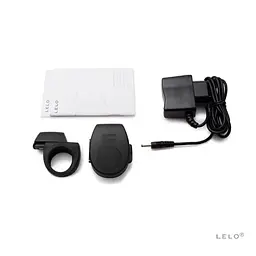 Ерекційне кільце з вібрацією Lelo Tor 2, 6х2.9 см (чорне) - мініатюра 5