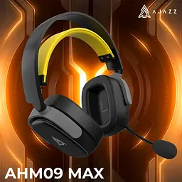 Навушники Ajazz AHM09 MAX 3-Mode Black (AHM09-MAX-BGY) - мініатюра 19