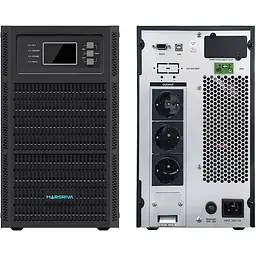 ДБЖ Marsriva MR-US3K 3кВА/3кВт Smart Online UPS 3kVA 6х12V/9Ah - мініатюра 3