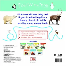 Follow the Trail. Winter Wonderland. Take a Peek! Fun Finger Trails! - - мініатюра 2