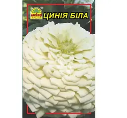 Насіння Цинія біла 0,5 г (Насіння країни)