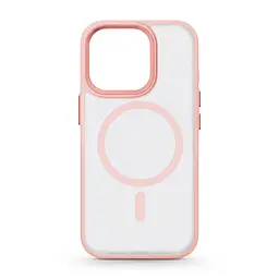 Чехол для Apple iPhone 15 Pro, Uniq MagCase, розовый, противоударный, панель-накладка с MagSafe, ударопрочный TPU+PC, с магнитом MagSafe, поддержка полноценной беспроводной зарядки, ArmorStandart (ARM75289)