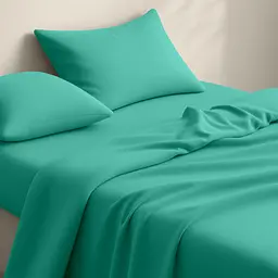 Простирадло Cosas на резинці фланель 100х200 bermuda, м'ята (Flannel_39Bermuda_100x200x20) - мініатюра 5