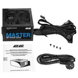 2E Блок живлення Master Power (750W), >80%, 80+ White, 120мм, 1xMB 24pin(20+4), 1xCPU 8pin(4+4), 3xMolex, 5xSATA, 4xPCIe 8pin(6+2) - мініатюра 8