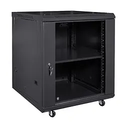 Комутаційна шафа NVC-12U/600x600x640 Black (25-00072) - мініатюра 4