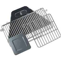 Мангал AceCamp Charcoal BBQ Grill To Go Medium Сріблястий - мініатюра 2