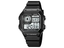 Годинник наручний 1998BK Black. Skmei acs0030421 - мініатюра 2