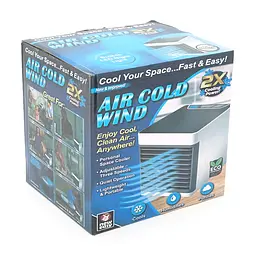 Портативний міні-кондиціонер AIR COLD WIND, Box - мініатюра 2