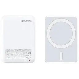 Павербанк Remax RPP-65 10000 мАг до 20 Вт USB-C MagSafe PD QC Білий (1246) - мініатюра 2