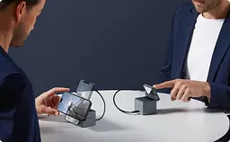 Бездротове зарядне ANKER MagGo Wireless Charging Station 15W 3-in-1 Cube Y1811G11 - мініатюра 6
