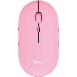 Миша Trust Puck Rechargeable Wireless Ultra-Thin Silent Pink (24125) [93106]