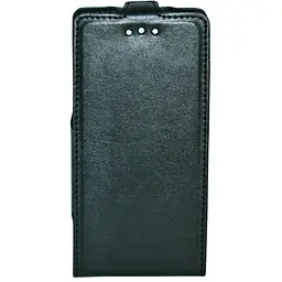 Шкіряний чохол Lenovo A319 чорний Атлантика Lux