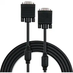 Кабель мультимедійний VGA M to VGA M 10.0m Vinga (VCPVGAF10BK) - мініатюра 2