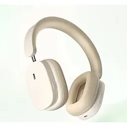 Бездротові навушники Baseus Bowie H1 Noise-Cancellation Wireless Headphones NGTW230202 Creamy-White - мініатюра 3