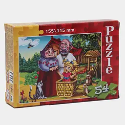 Пазли картонні Danko Toys Казки, 54 елементи (В асортименті) - мініатюра 4