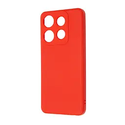 Чехол-накладка для смартфона Infinix Smart 7 (X6515) противоударный, силиконовый, термополиуретановый (ТПУ), с защитой камеры и корпуса, красный, защита всего корпуса, ArmorStandart (ARM69078)