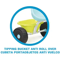 Триколісний велосипед Molto Trike Baby рожевий - мініатюра 4