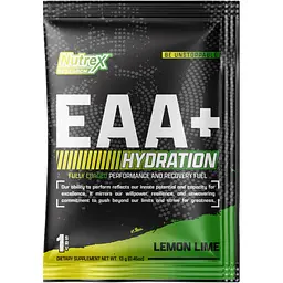 Комплекс амінокислот Nutrex Research EAA+ Hydration Лимон-лайм 13 г