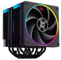 Кулер для процесора FROZN A620 ARGB Black, 2x120 мм, 6 теплових трубок, алюміній/мідь ID-Cooling teh0027869