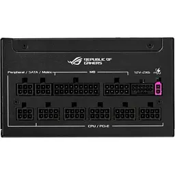 Блок живлення 850 Вт, ROG Strix Platinum, Black, модульний Asus teh0028843 - мініатюра 7