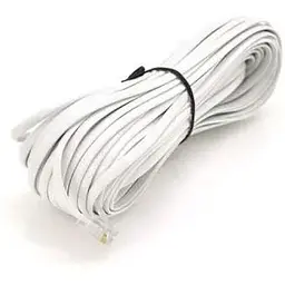 Патч-корд телефонний 30м RJ11 (6P4C) Voltronic (PC-30,0W)