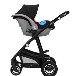 Універсальна коляска 3 в 1 Lionelo Bianka Black Onyx, чорний (LO-BIANKA 3IN1 BLACK ONYX) - мініатюра 6