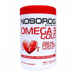 Жирні кислоти Nosorog Omega 3 Gold 300 капсул - мініатюра 2