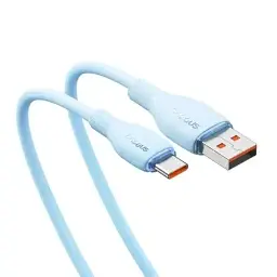 Кабель Baseus Pudding Series Fast Charging Cable USB to Type-C 100W 1.2m P10355703311-00 Blue - мініатюра 2