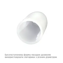 Дифузор (розсіювач світла) Videx VLF-ADF-01W (27472-000) - мініатюра 7