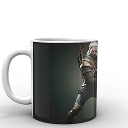 Кухоль GeekLand The Witcher Відьмак постер TW.02.010.853 330 мл білий - мініатюра 3